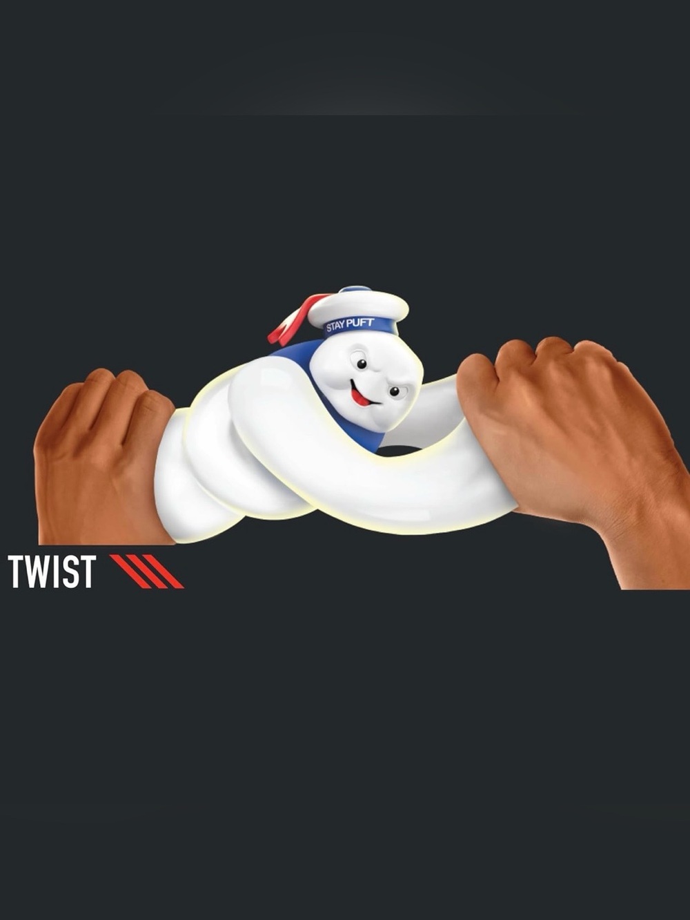 Heroes of Goo Jit Zu Ghostbusters Stay Puft Figure – Stretchy Squishy Toy - Picture 4 of 10